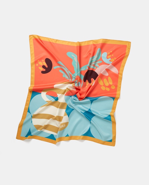 Imagem 0 de Lenço com Estampado de Jarro