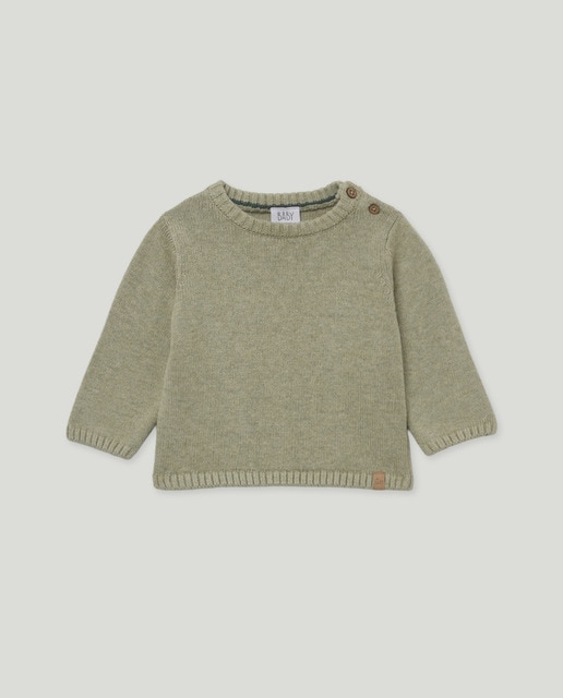 Imagen 0 de Jersey liso cuello caja de bebé niño