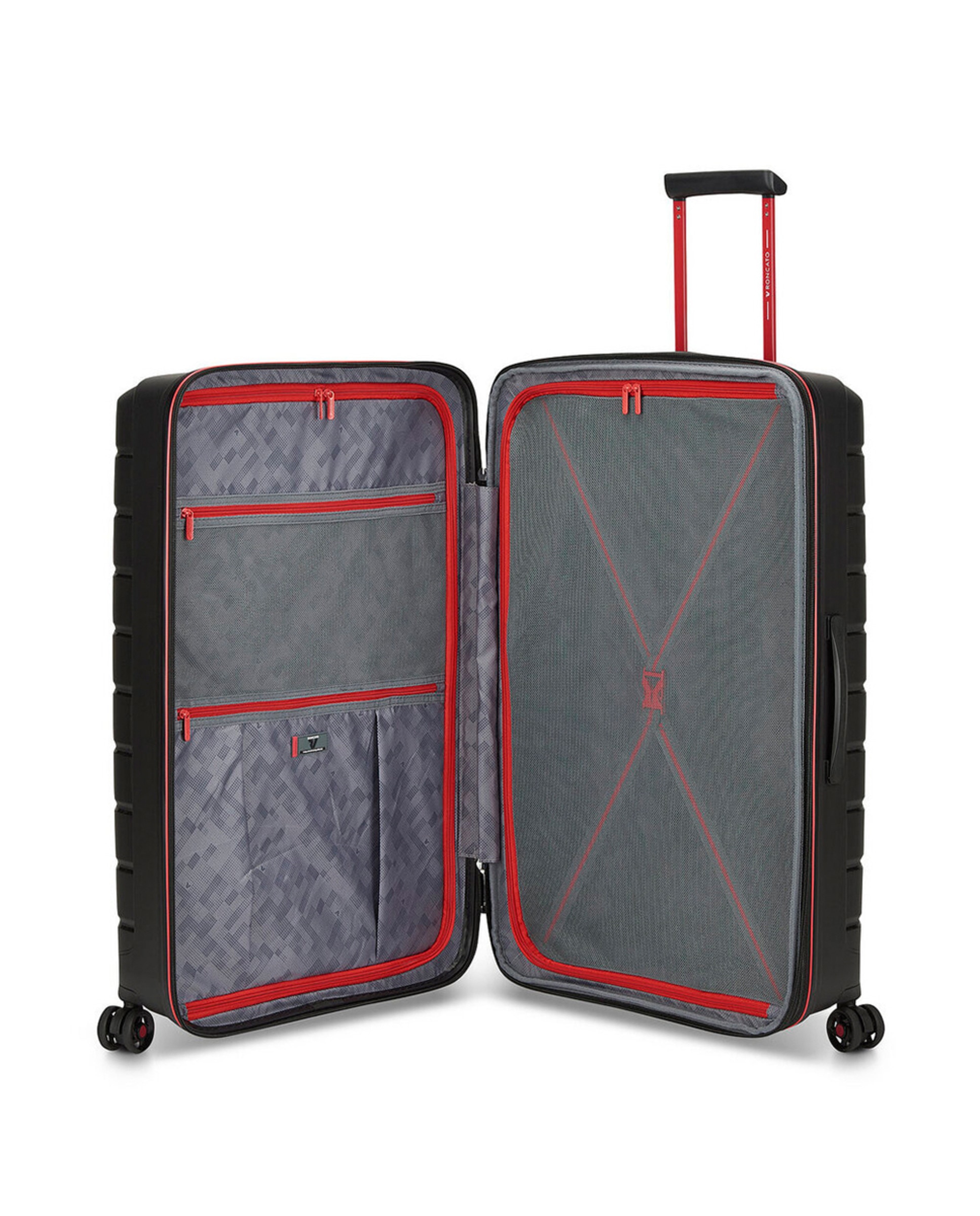 Trolley Grande B-Flying Rígido Expansível com Capacidade até 129 L Preto-4