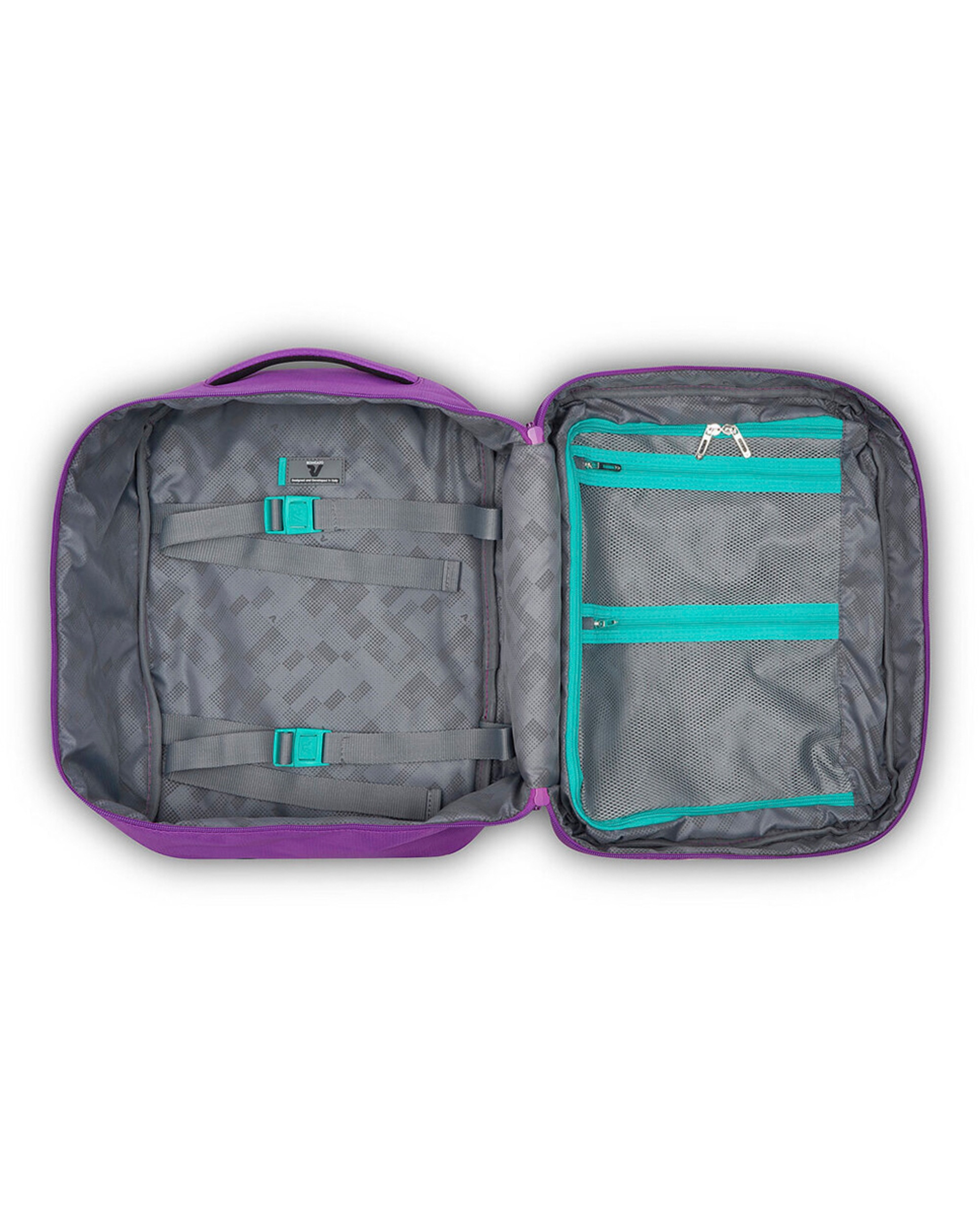 Mochila Underseat Vueling/Wizzair (15.6") Ironik 2.0 - 40x20x30 cm Roxo-7