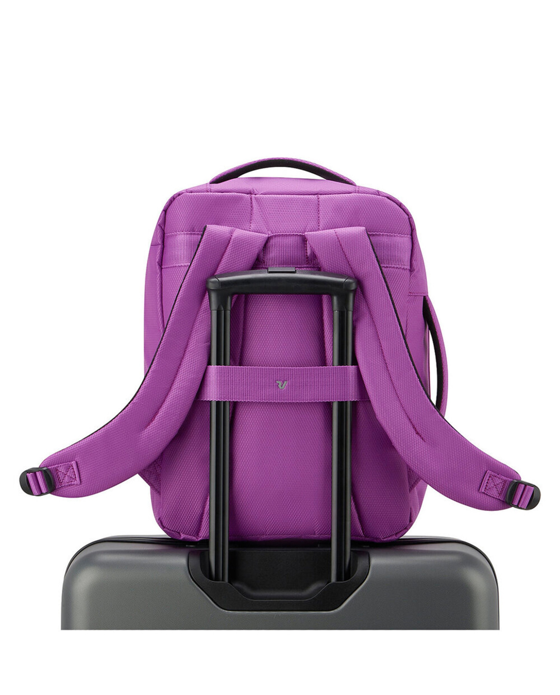 Mochila Underseat Vueling/Wizzair (15.6") Ironik 2.0 - 40x20x30 cm Roxo-2