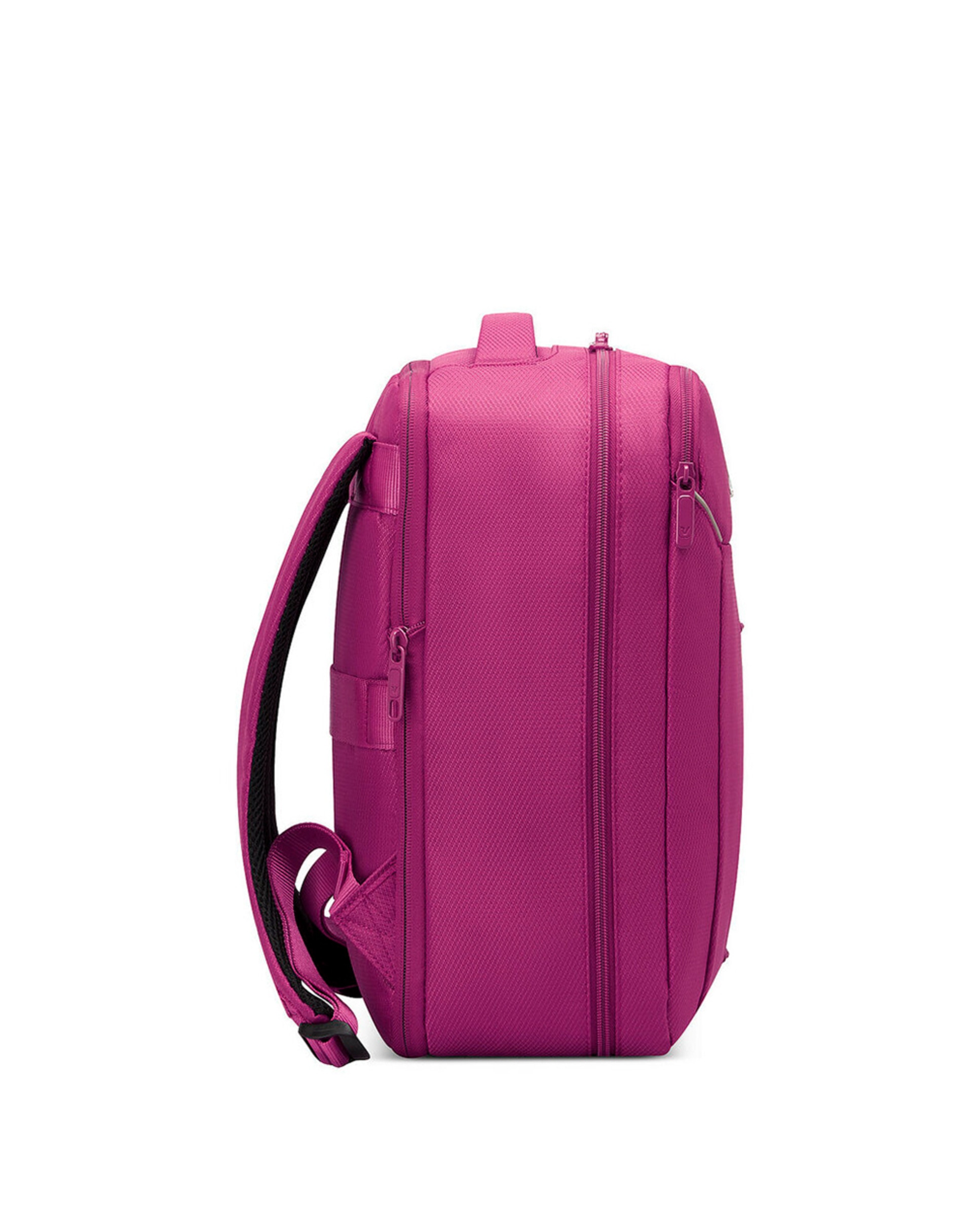 Mochila Underseat Ryanair (14") Ironik 2.0 Expandibles Dimensões 40x25x15/20 cm Fúcsia-8