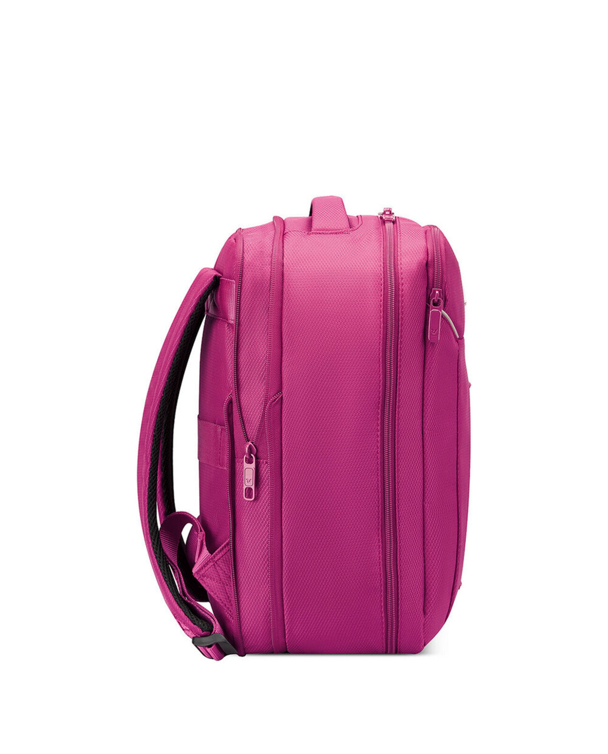 Mochila Underseat Ryanair (14") Ironik 2.0 Expandibles Dimensões 40x25x15/20 cm Fúcsia-4