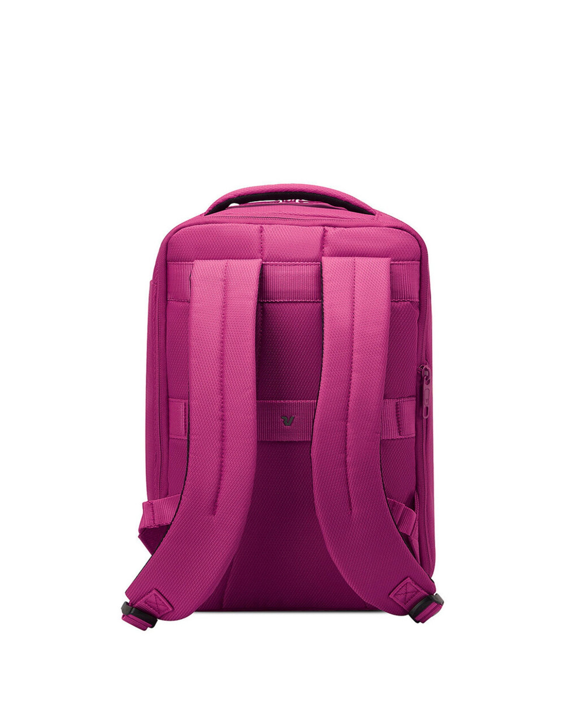 Mochila Underseat Ryanair (14") Ironik 2.0 Expandibles Dimensões 40x25x15/20 cm Fúcsia-3