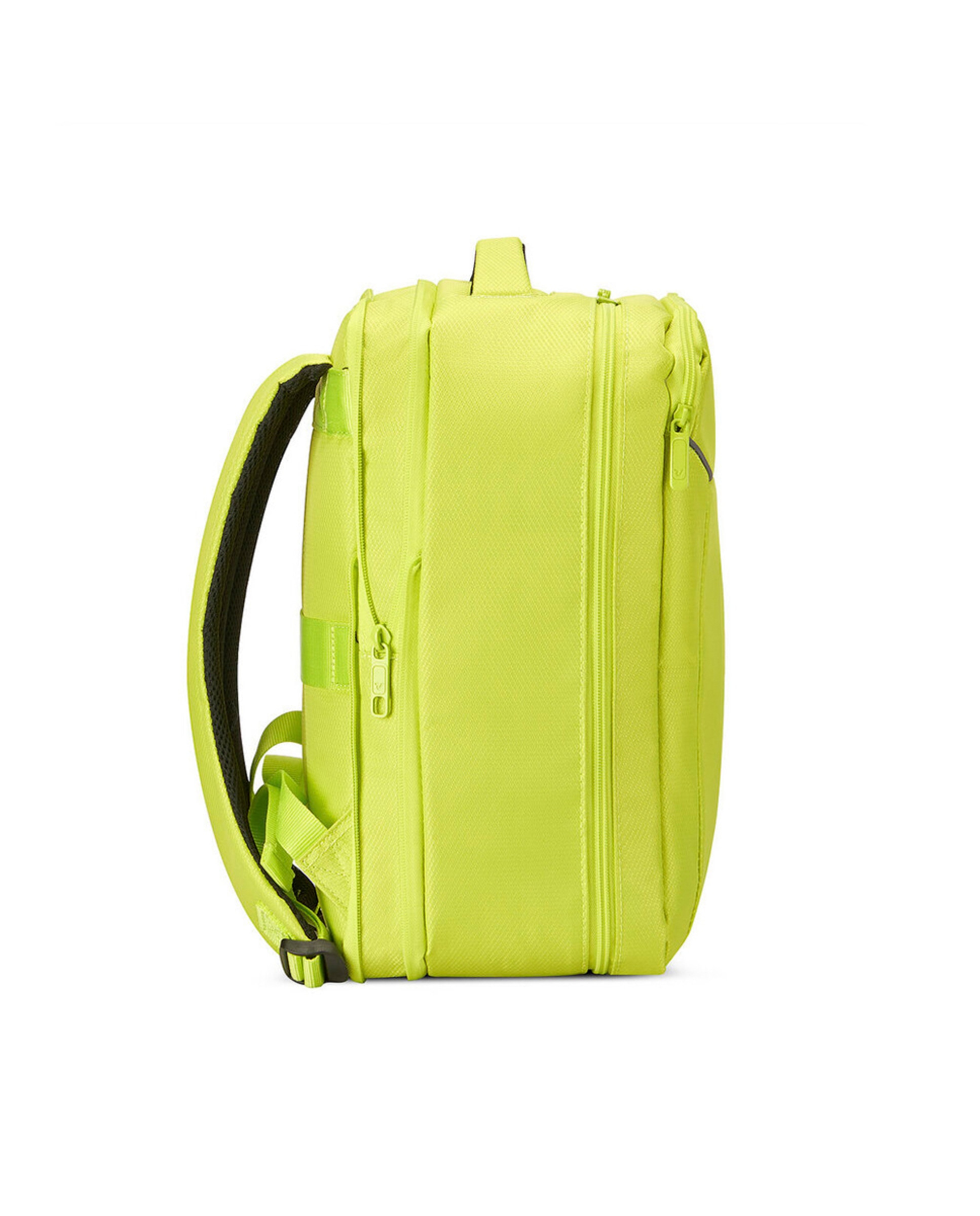 Mochila Underseat Ryanair (14") Ironik 2.0 Expandibles Dimensões 40x25x15/20 cm Verde-claro-7
