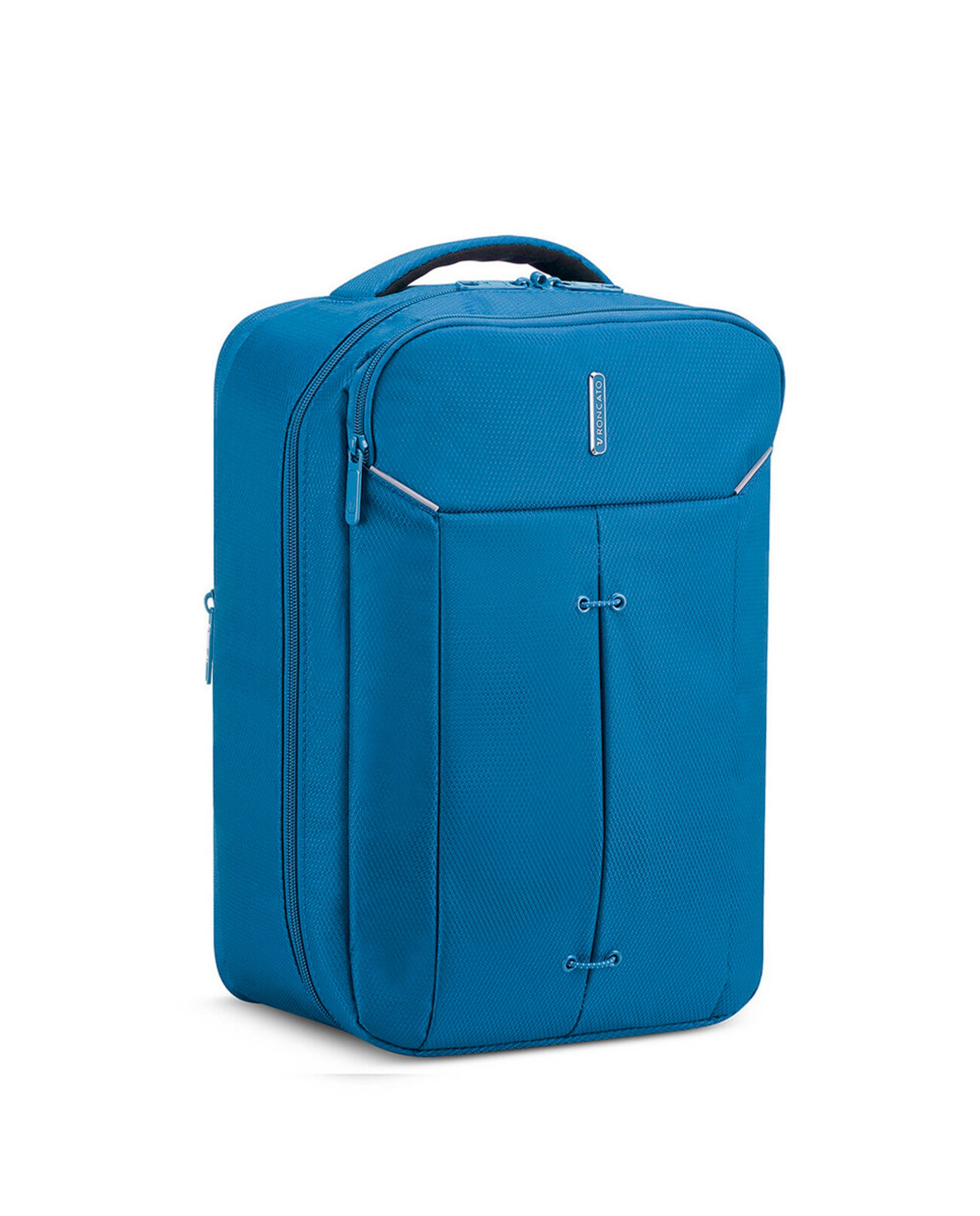 Mochila Underseat Ryanair (14") Ironik 2.0 Expandibles Dimensões 40x25x15/20 cm Azul-índigo-7
