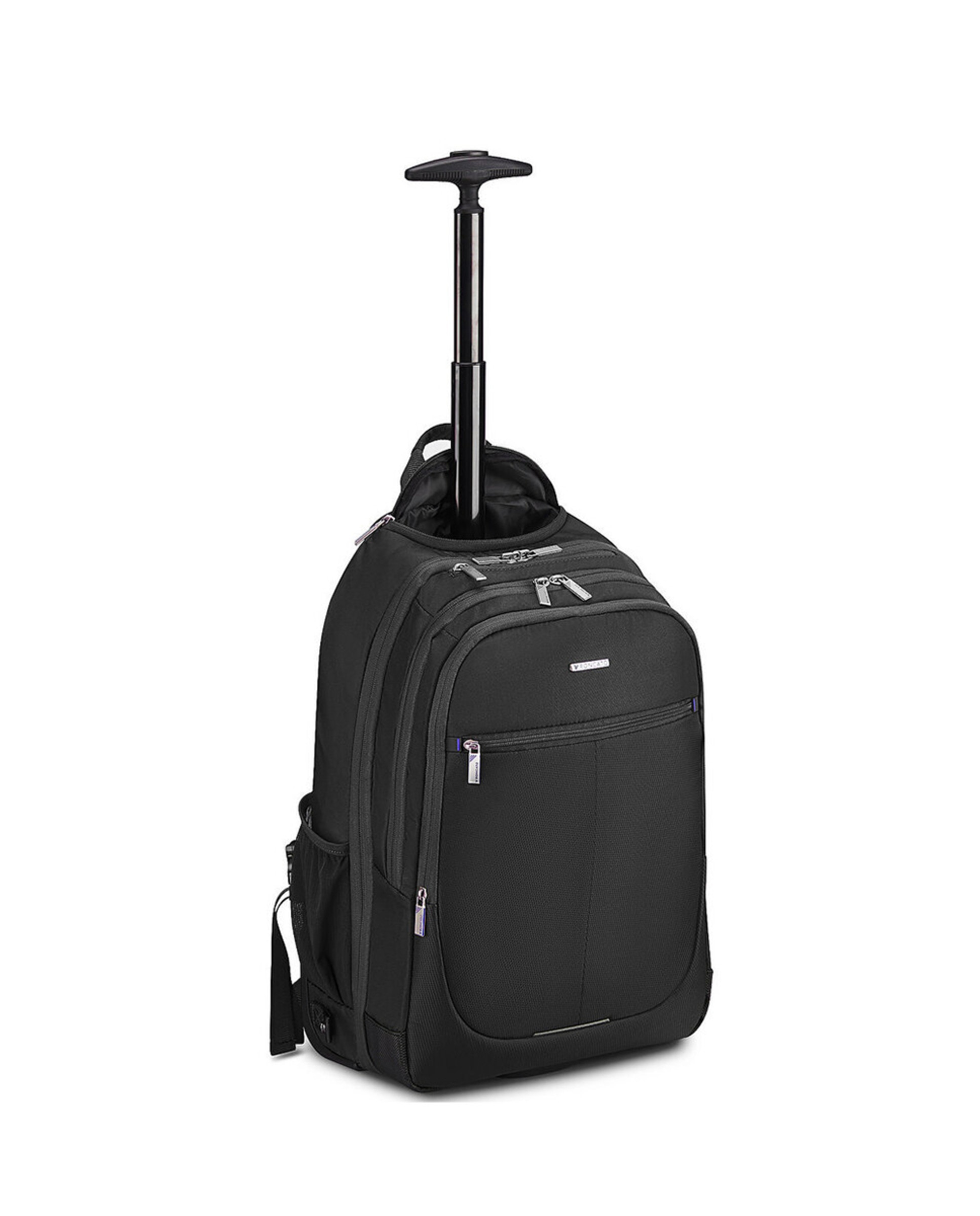 Mochila Business com Rodas Easy Office 2.0 - Portátil de 17,3" Preto-4