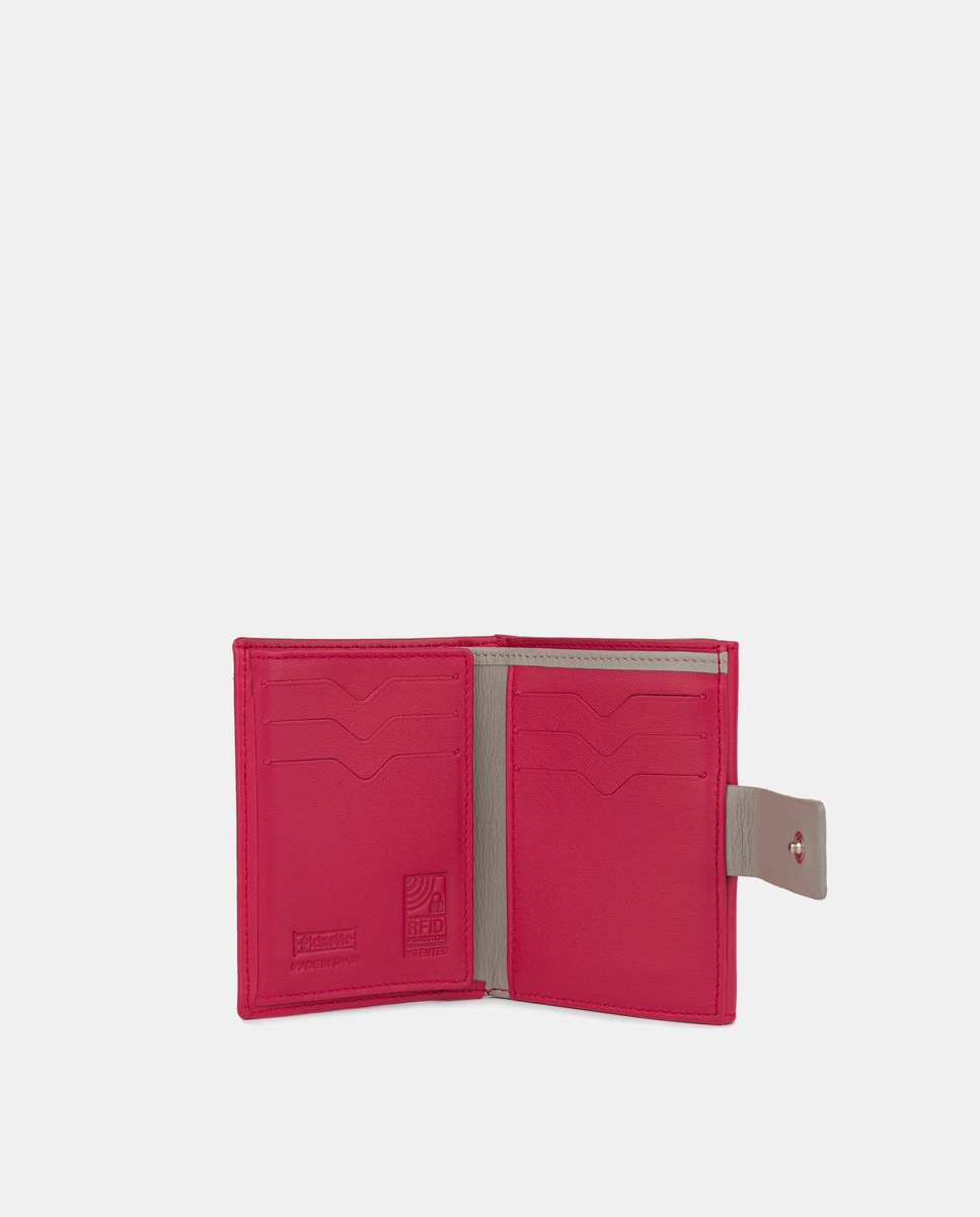 Carteira Pequena Fúcsia-4