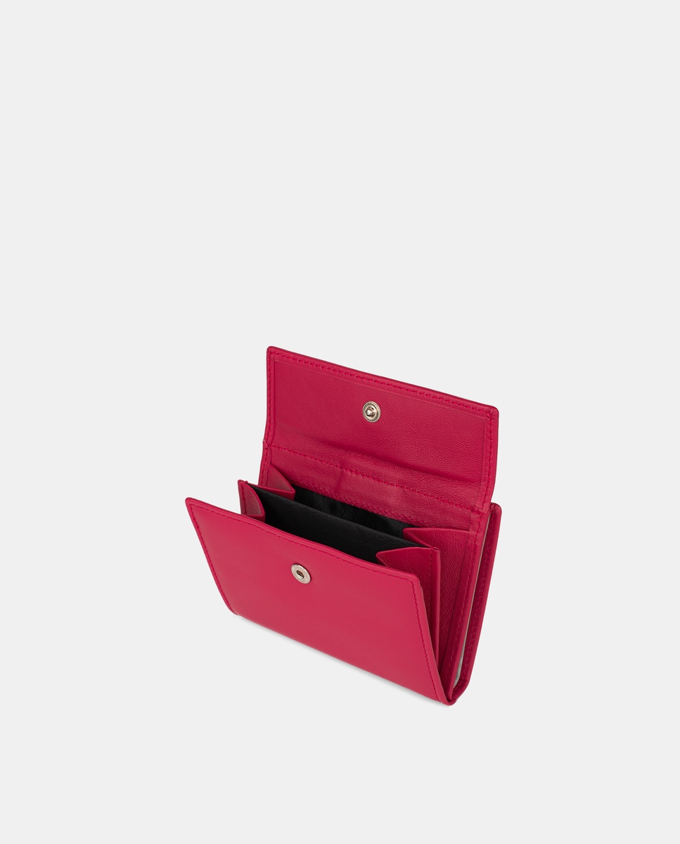 Carteira Pequena Fúcsia-3
