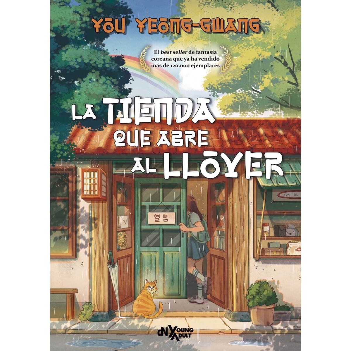 Imagem 0 de La tienda que abre al llover (Capa mole com abas)