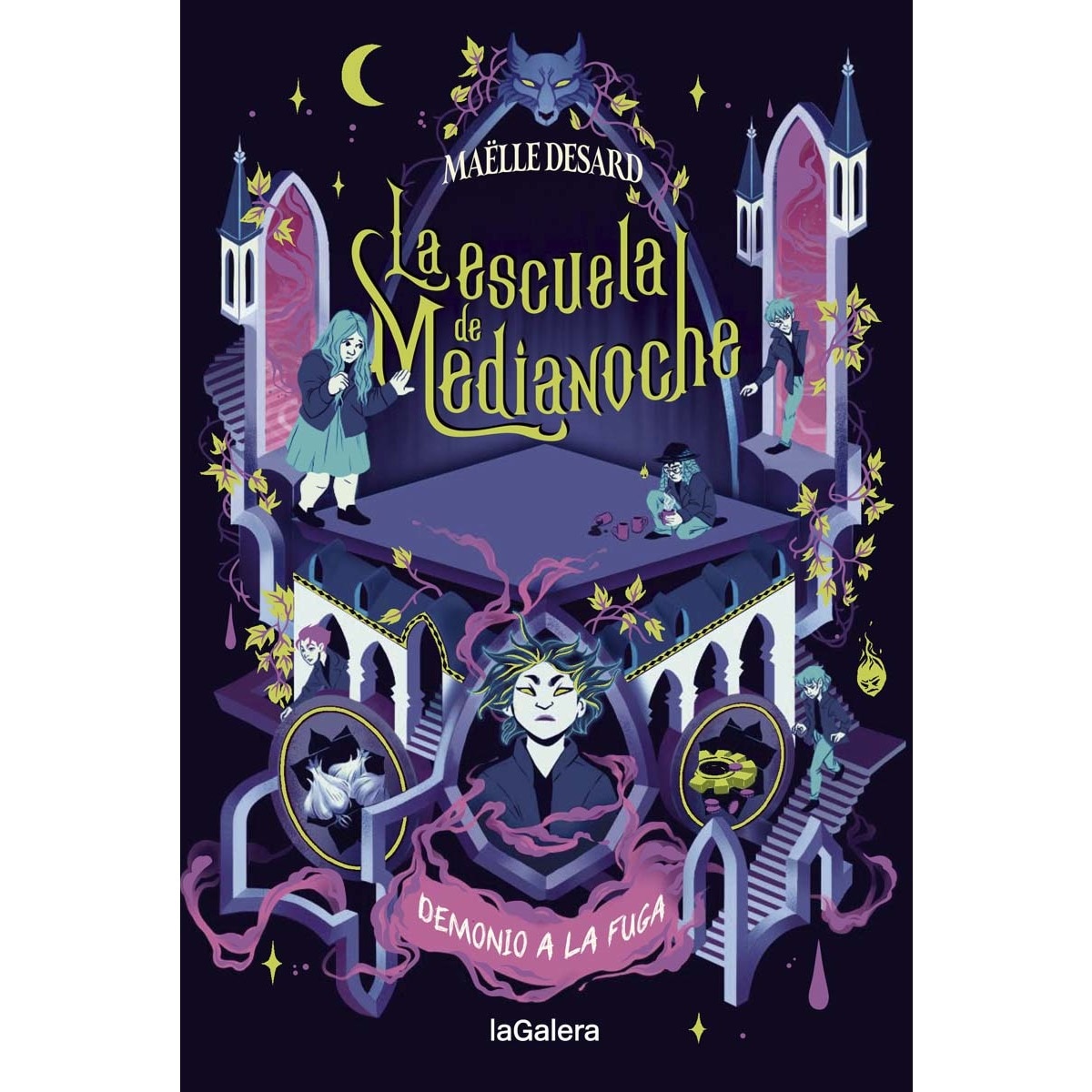 La escuela de Medianoche 2. Demonio a la fuga (Capa mole) 1