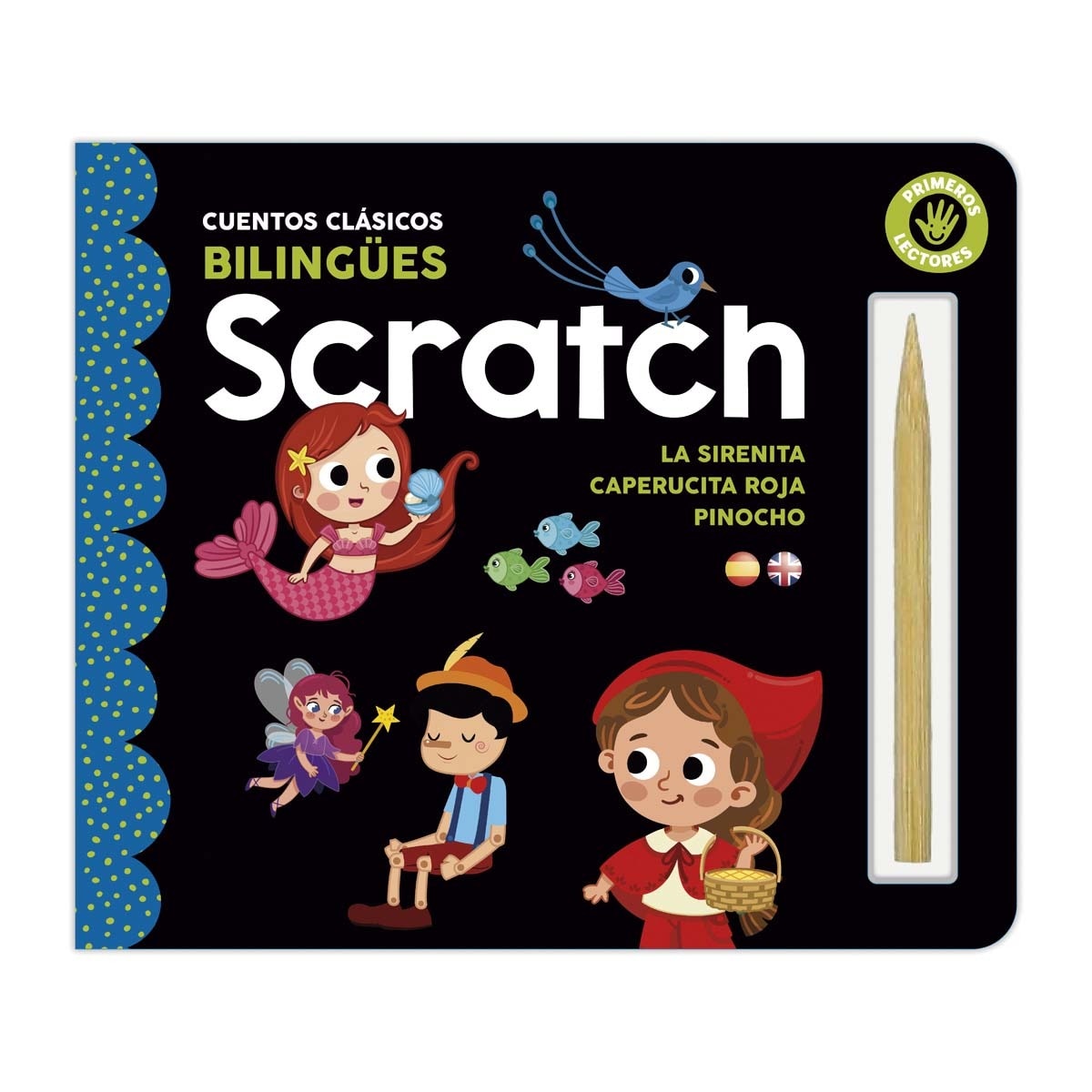 SCRATCH - CUENTOS (LA SIRENITA, PINOCHO Y LA CAPERUCITA ROJA) 1