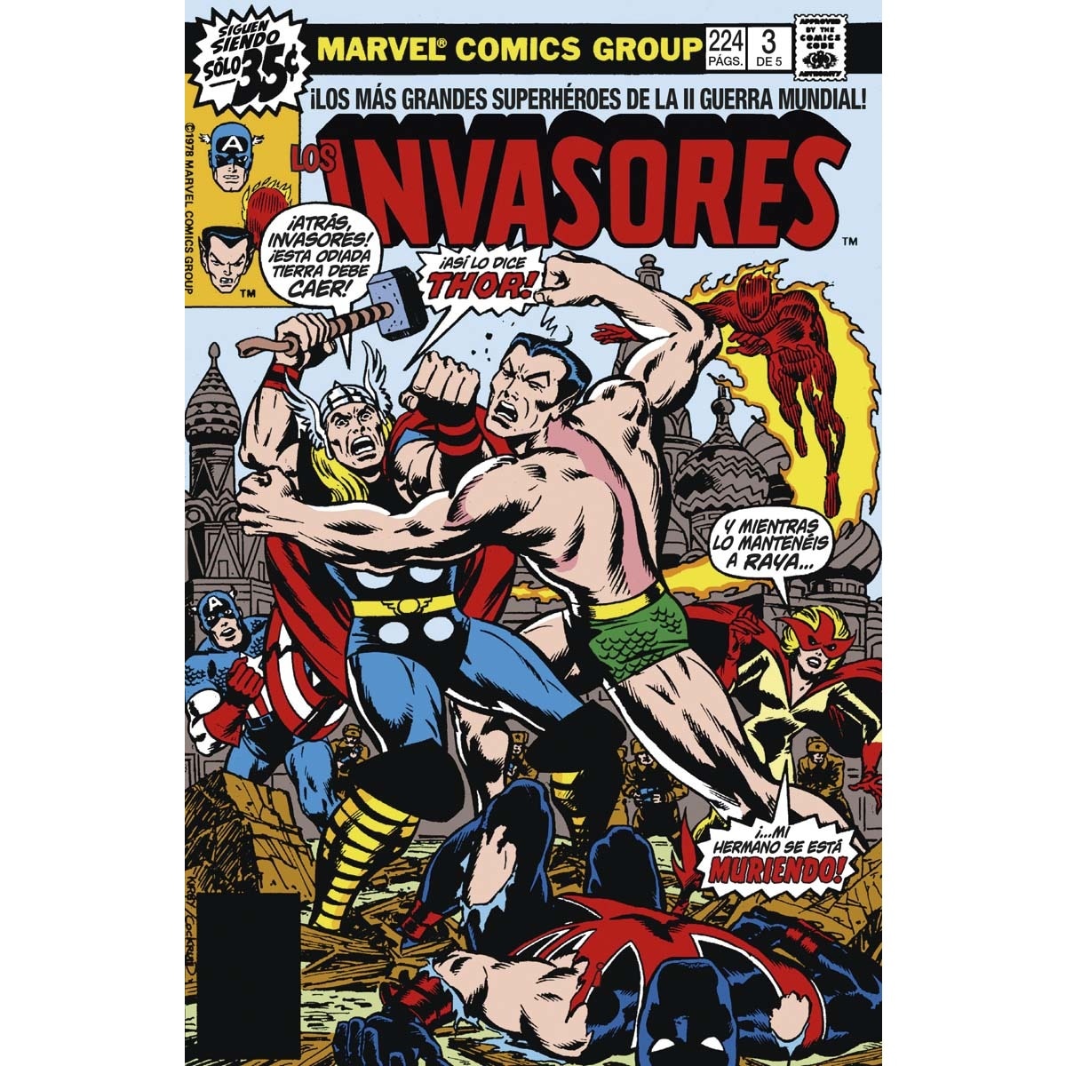 Imagem 0 de Marvel limited edition tpb los invasores 3 de 5 (Capa mole)