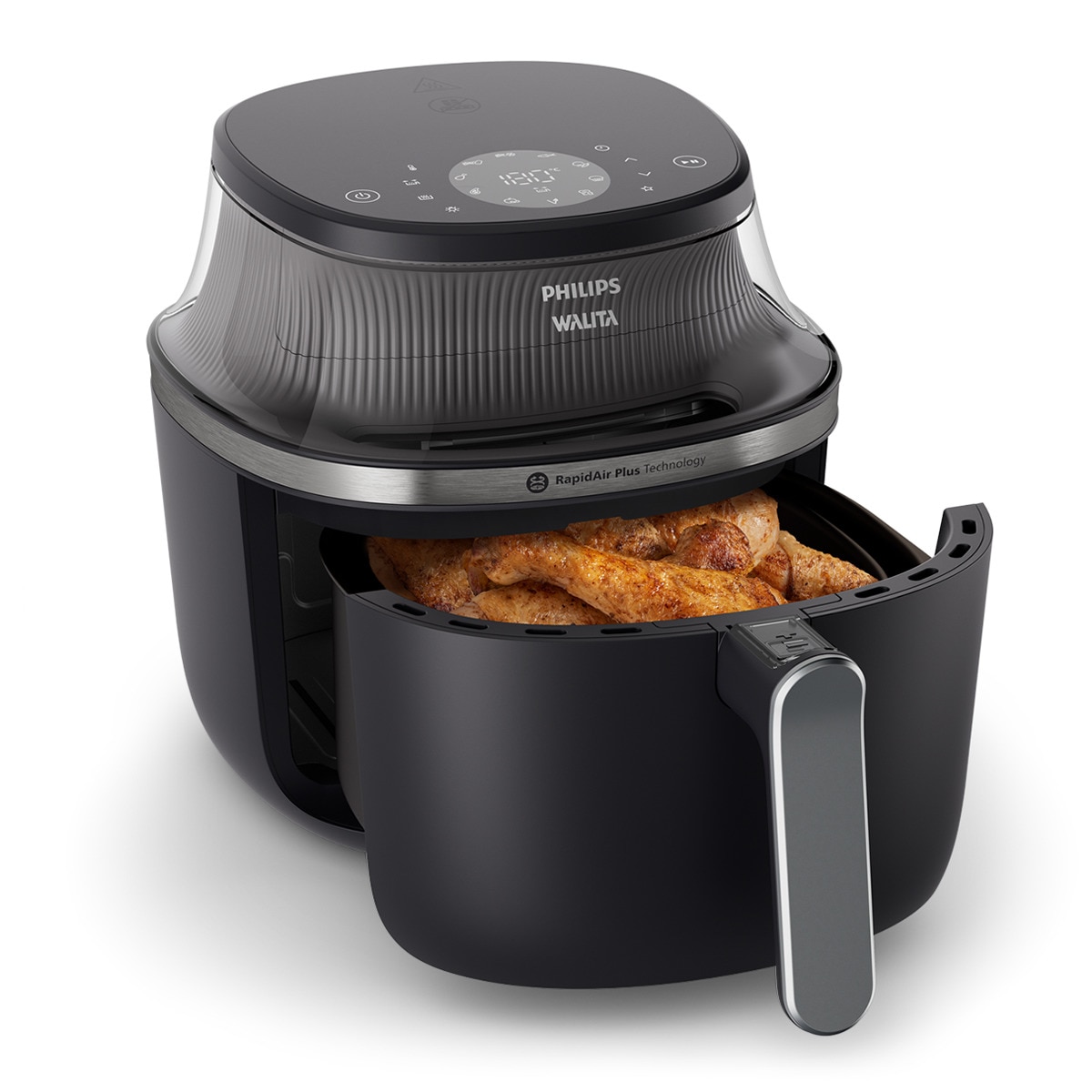 Freidora de aire Philips S3000 Dig con ventana tamaño XXL y 7,2 litros Negro / Cobre-4