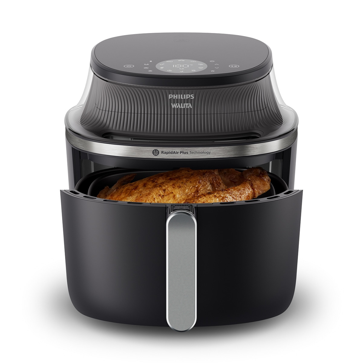 Freidora de aire Philips S3000 Dig con ventana tamaño XXL y 7,2 litros Negro / Cobre-3