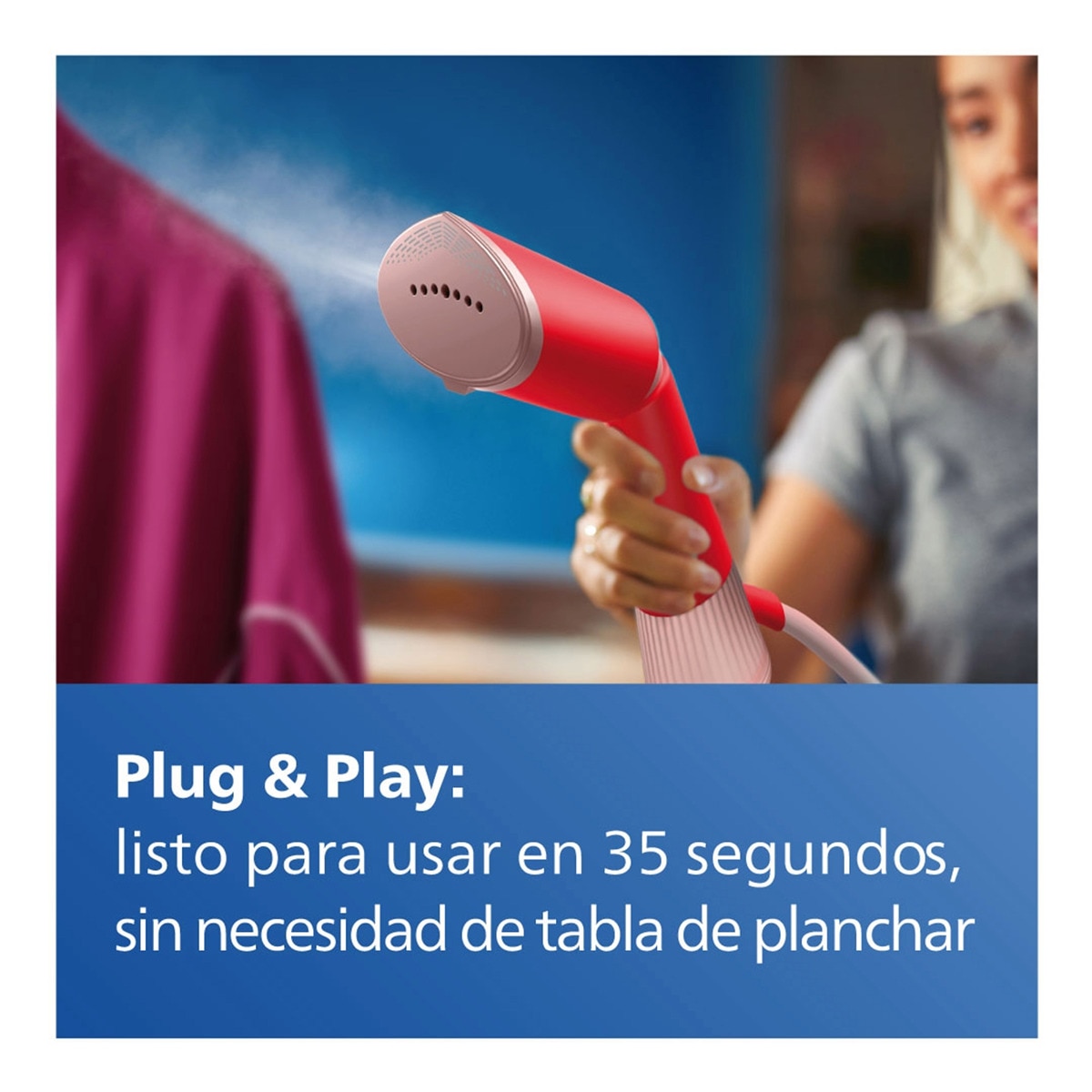 Plancha vertical Philips Serie 5000 Coral-5