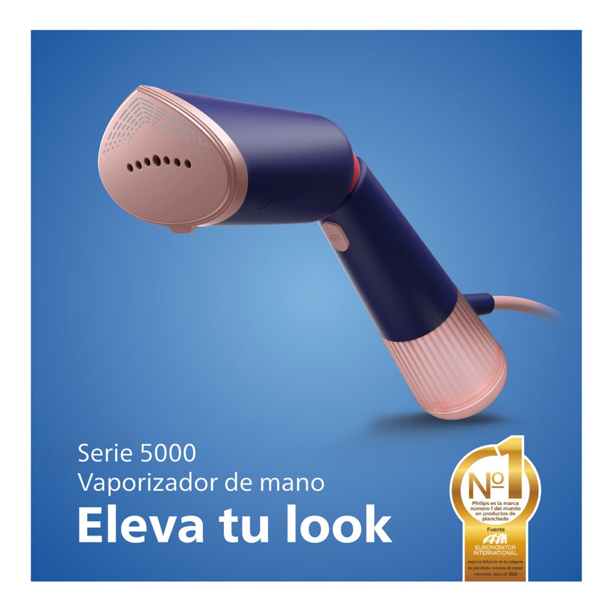 Plancha vertical Philips Serie 5000 Azul Marino oscuro-3