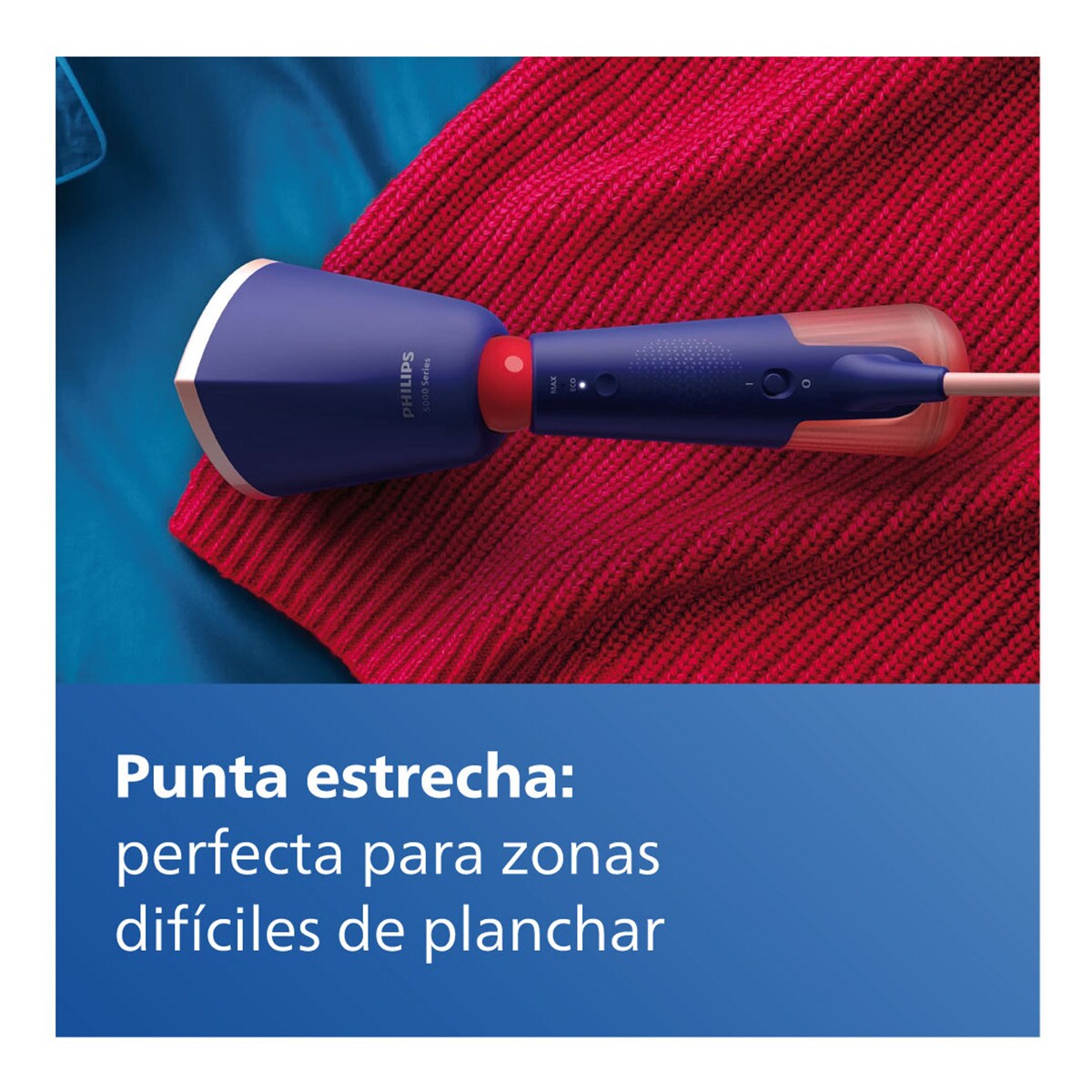 Plancha vertical Philips Serie 5000 Azul Marino oscuro-10