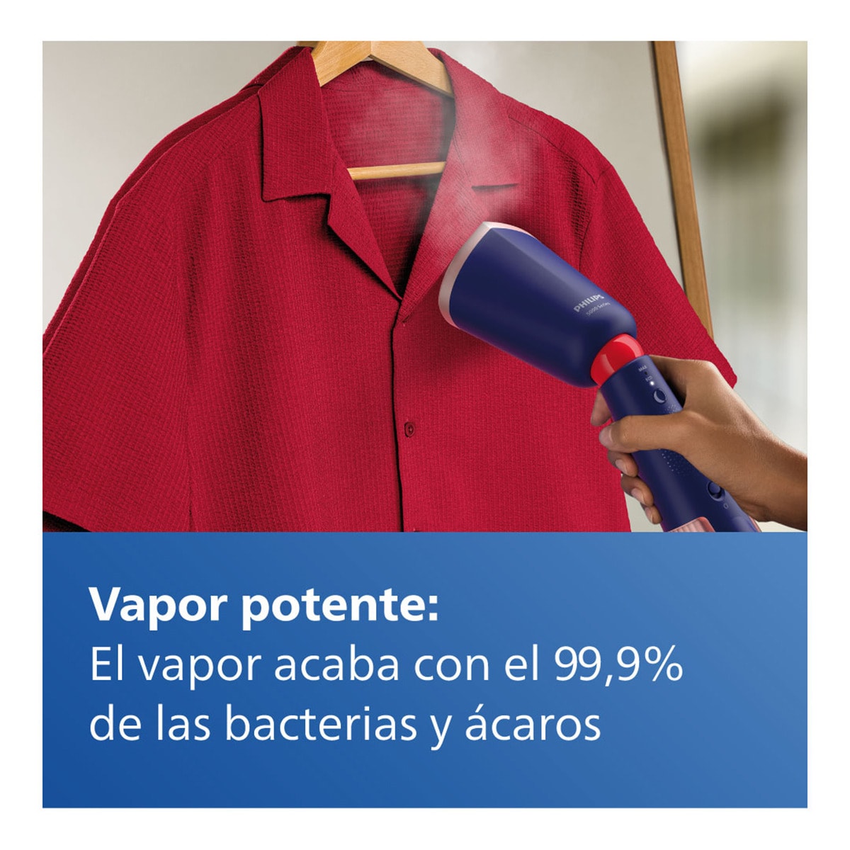 Plancha vertical Philips Serie 5000 Azul Marino oscuro-9
