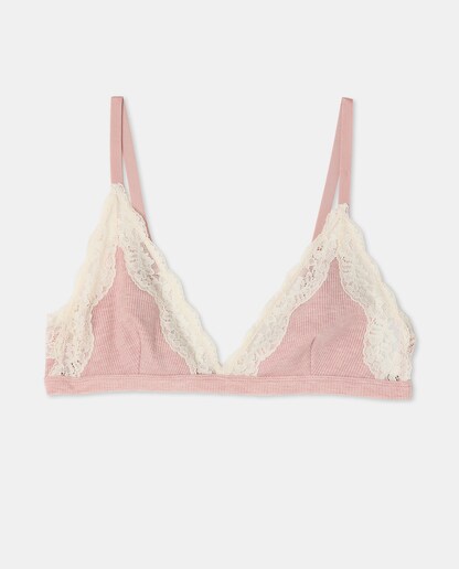 Imagem 0 de Bralette com Debruado de Renda