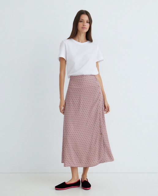 Imagen 0 de Falda de mujer estampada