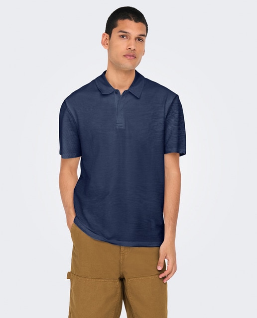 Imagen 0 de Polo de hombre manga corta regular fit