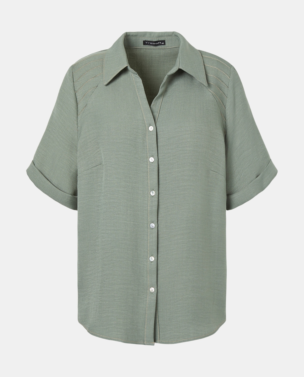 Blusa Lisa Caqui-4