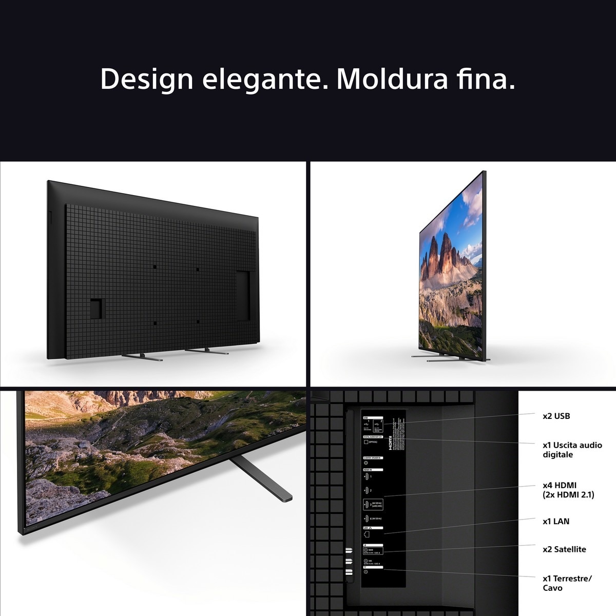 TV MiniLED Sony 75''Bravia 5 K75XR55BP, 189cm, MiniLED 4K HDR, Google TV, Processador AI XR, Acoustic MultiAudio, Dolby Vision, Dolby Atmos, Game Menu 8