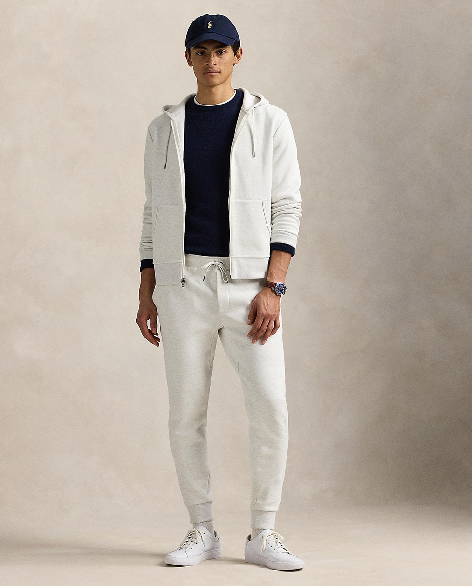 Sweatshirt com Capuz e Fecho de Correr Cinzento Prateado-8