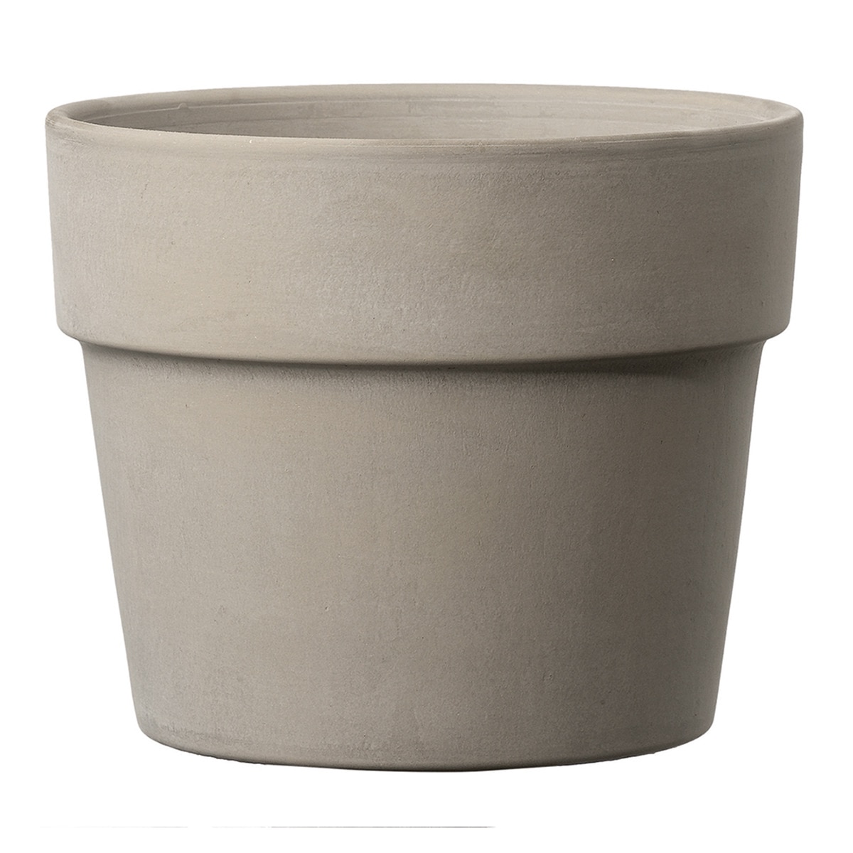 Macetero Perfetto 24 cm. Capacidad 6L. Deroma Terracota-1