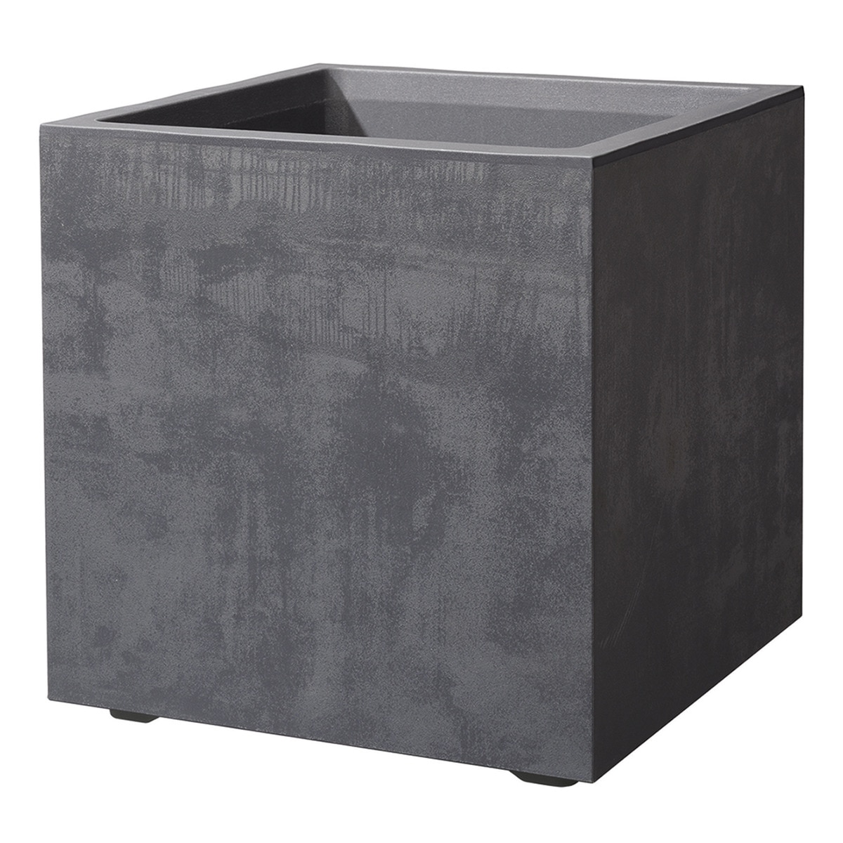 Macetero Millennium 25 cm Capacidad 10L. Deroma Antracita-1