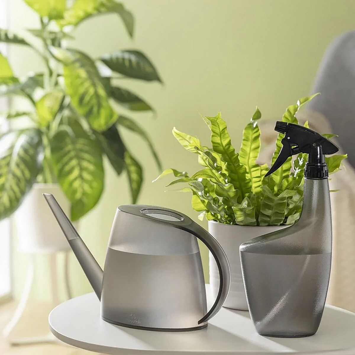 Pulverizador Smilla 29 cm. Capacidad 0,7L. Scheurich Transparente / Gris-2