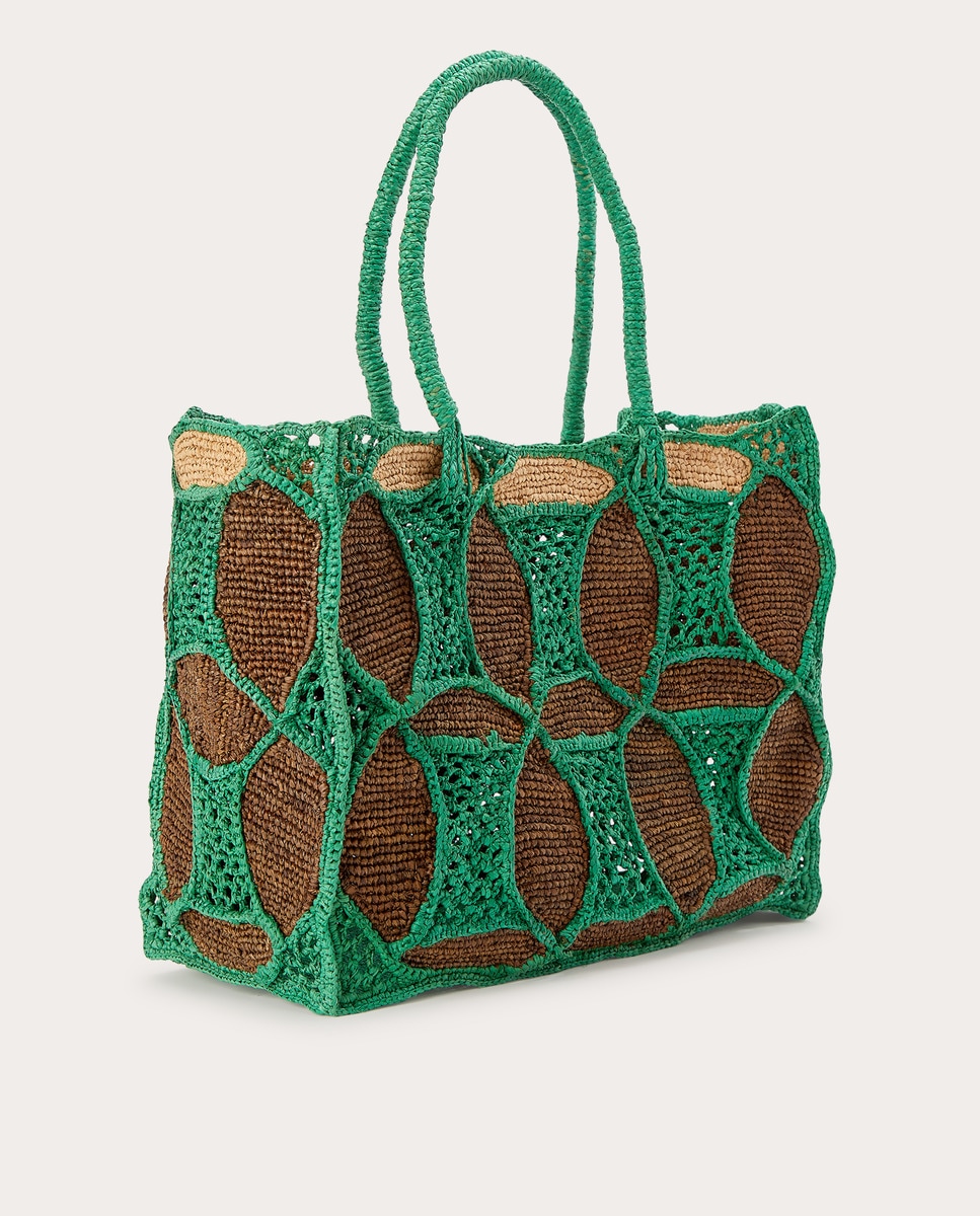 Bolso shopping Summer Luck Verde-2