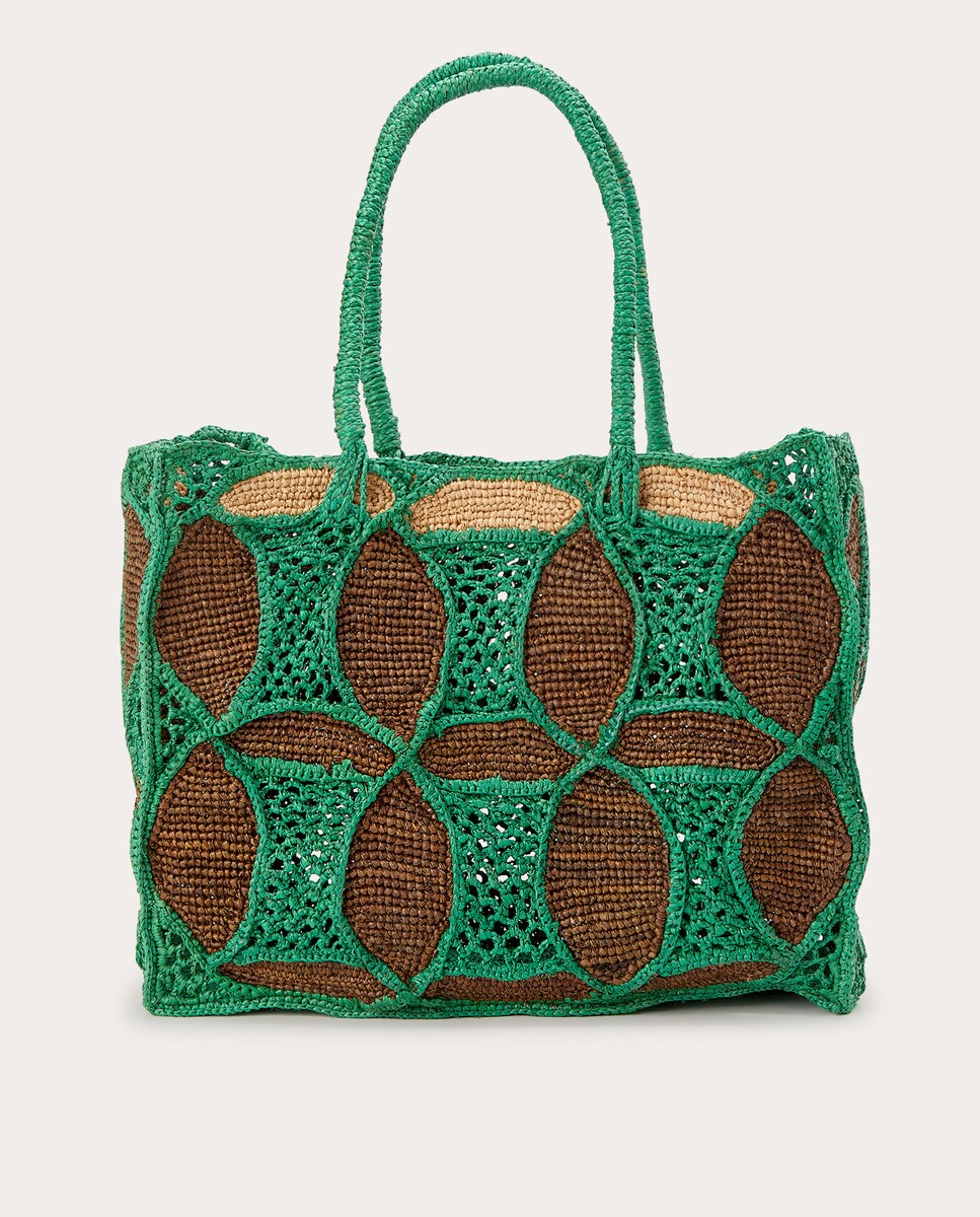 Bolso shopping Summer Luck Verde-1
