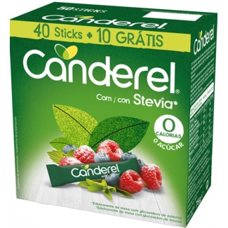 com Stevia embalagem 50 unidades - Canderel