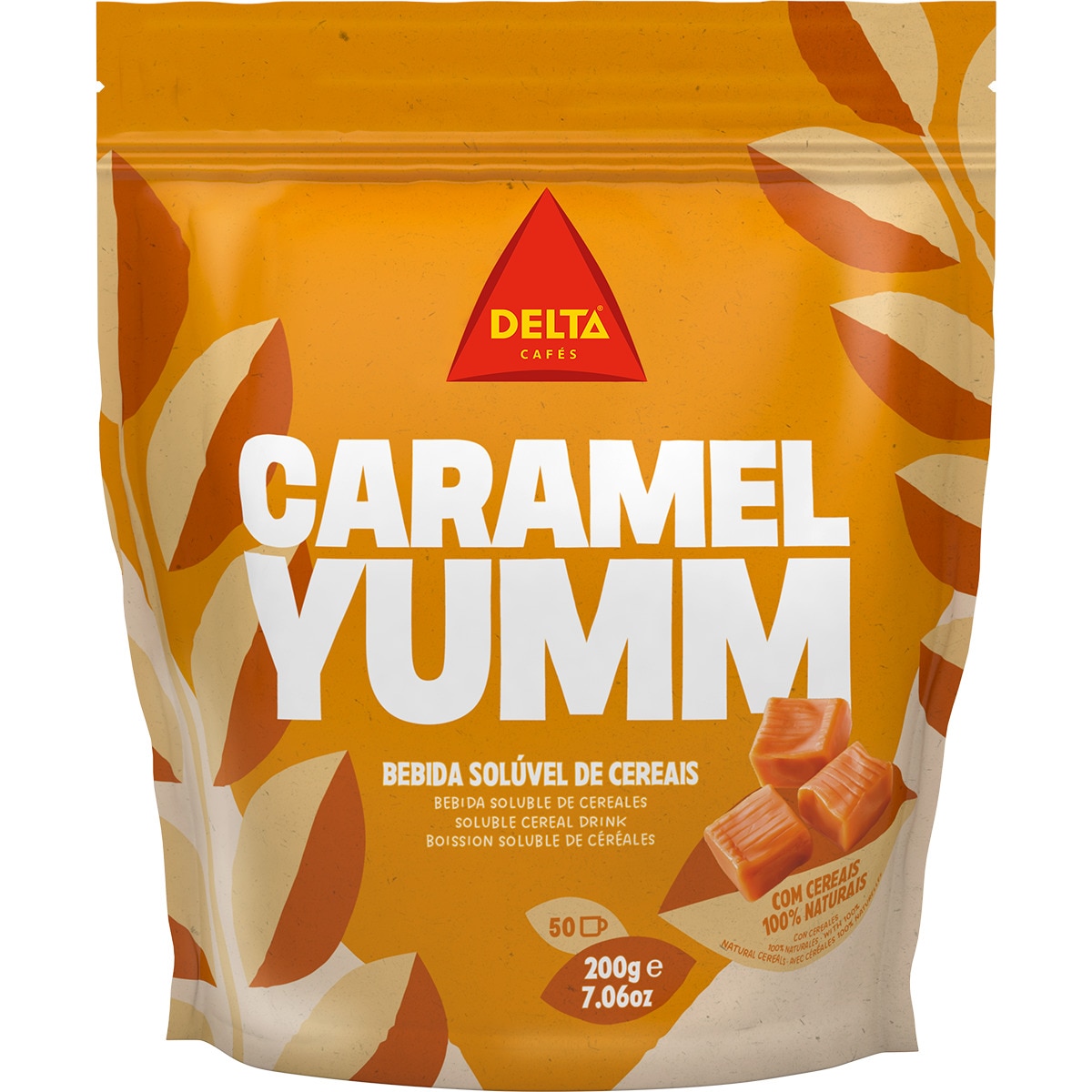 Mistura Solúvel de Caramelo embalagem 200 g
