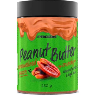 Manteiga de Amendoim Noz Pecãn Caramelizada embalagem 250 g - Prozis