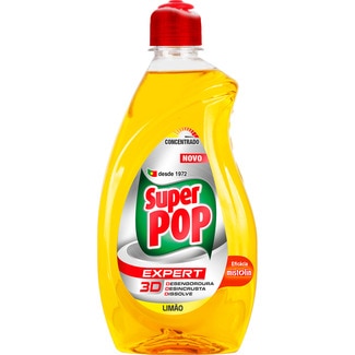 Detergente Manual Loiça Expert 3D Limão embalagem 500 ml - Super Pop