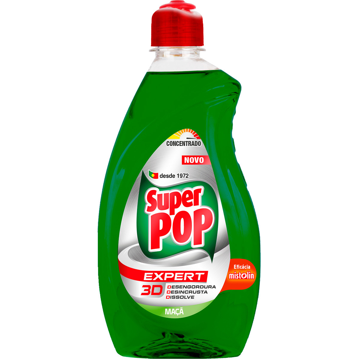 Detergente Manual Loiça Expert 3D Maçã embalagem 500 ml