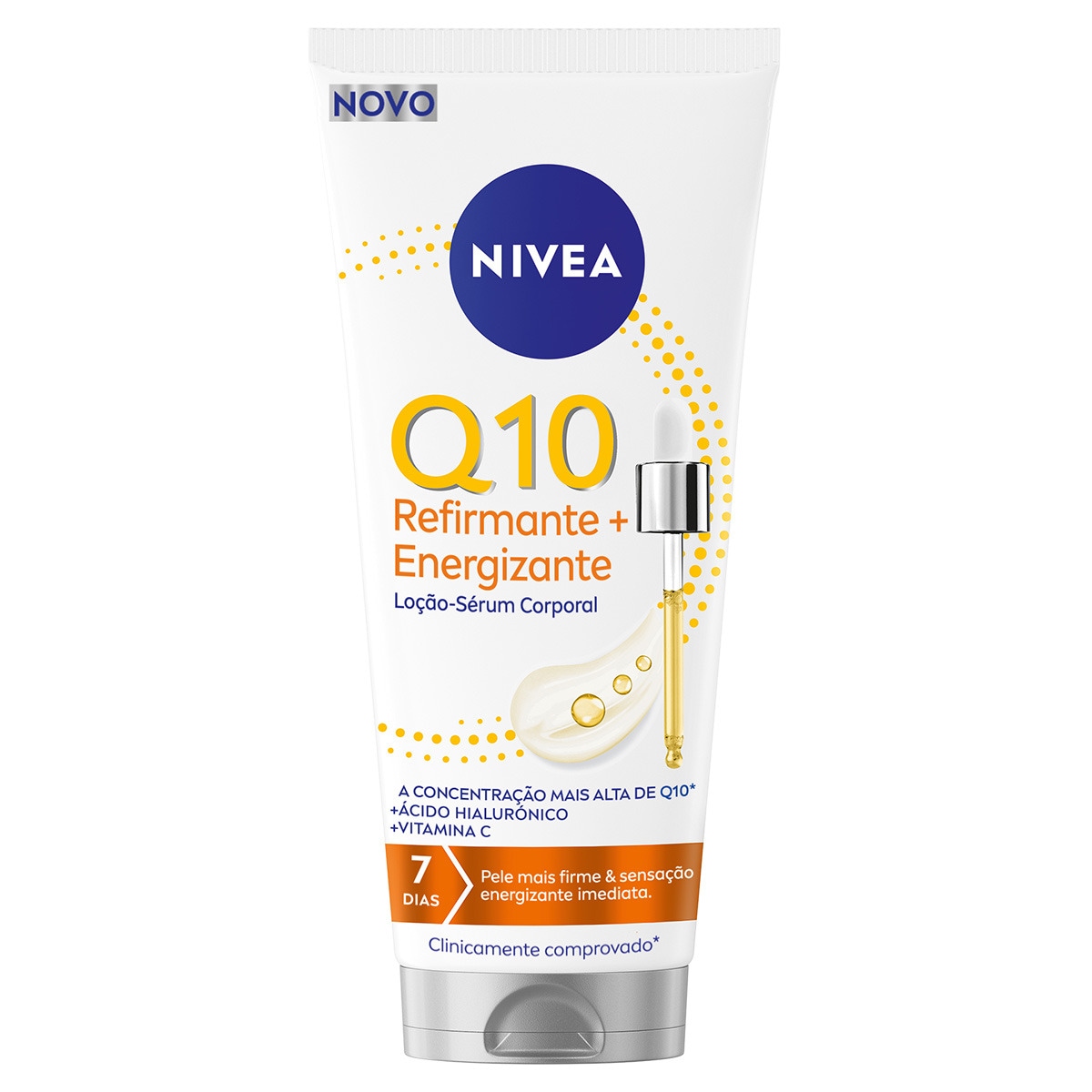 Loção Sérum Corporal Energizing  Q10 embalagem 200 ml