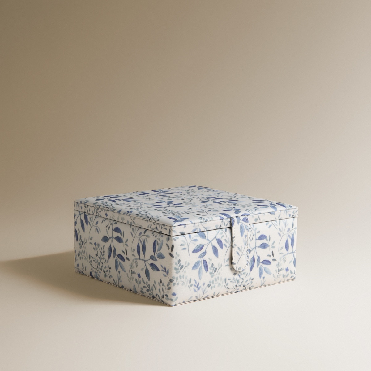 Imagem 0 de Caixa de Costura Retangular Folhas