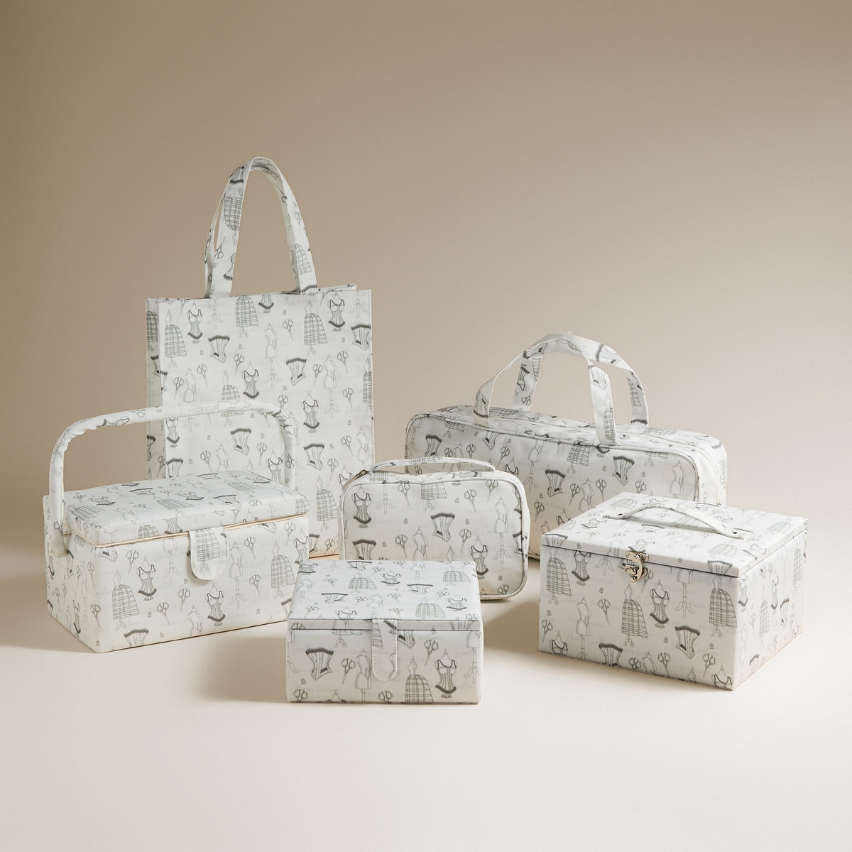 Caixa de Costura Corset Cru-4