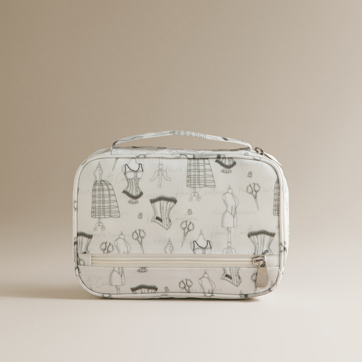 Mala de Costura com Alça Corset Cru-2