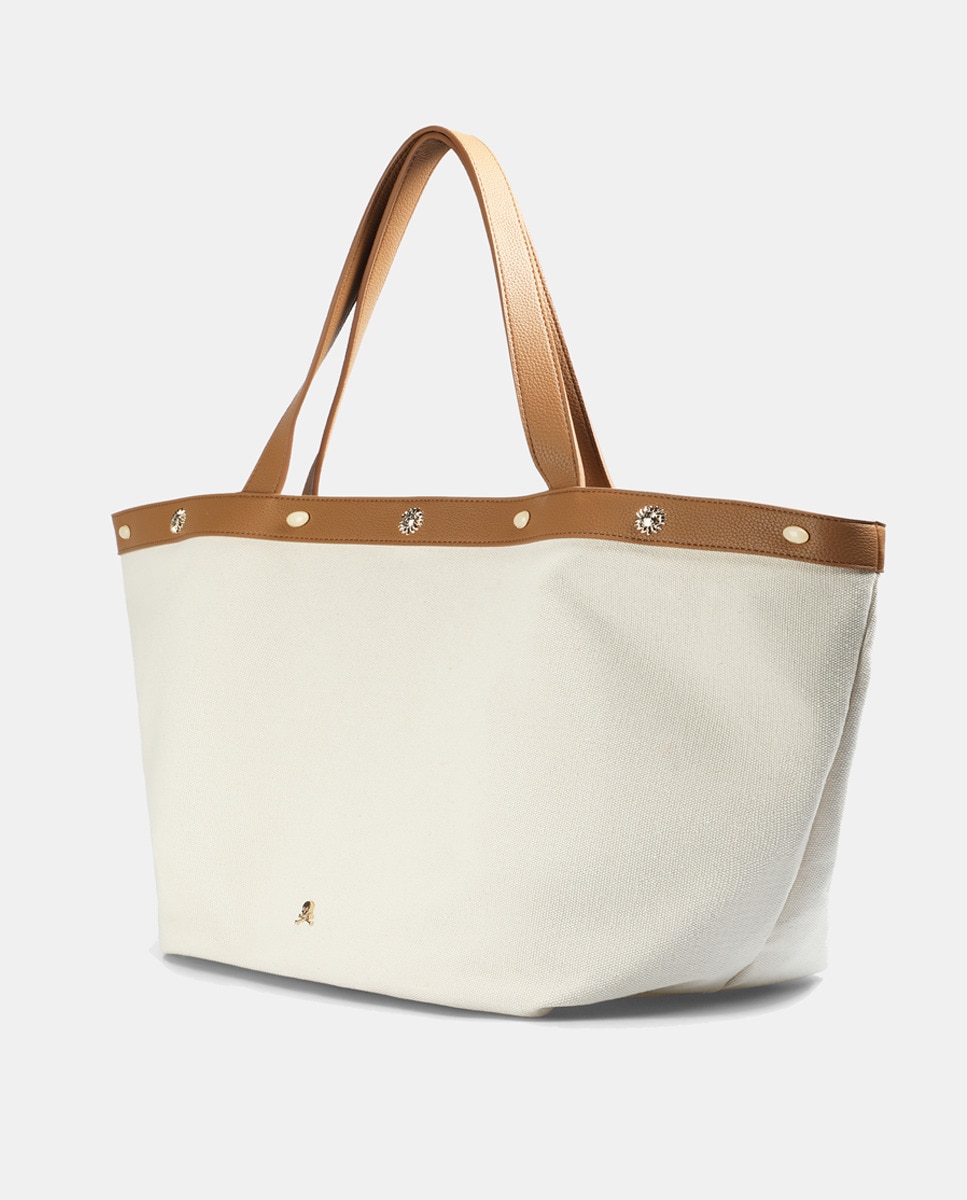 Mala de Ombro Fab Suncansp SP Bag - Cru Natural-4