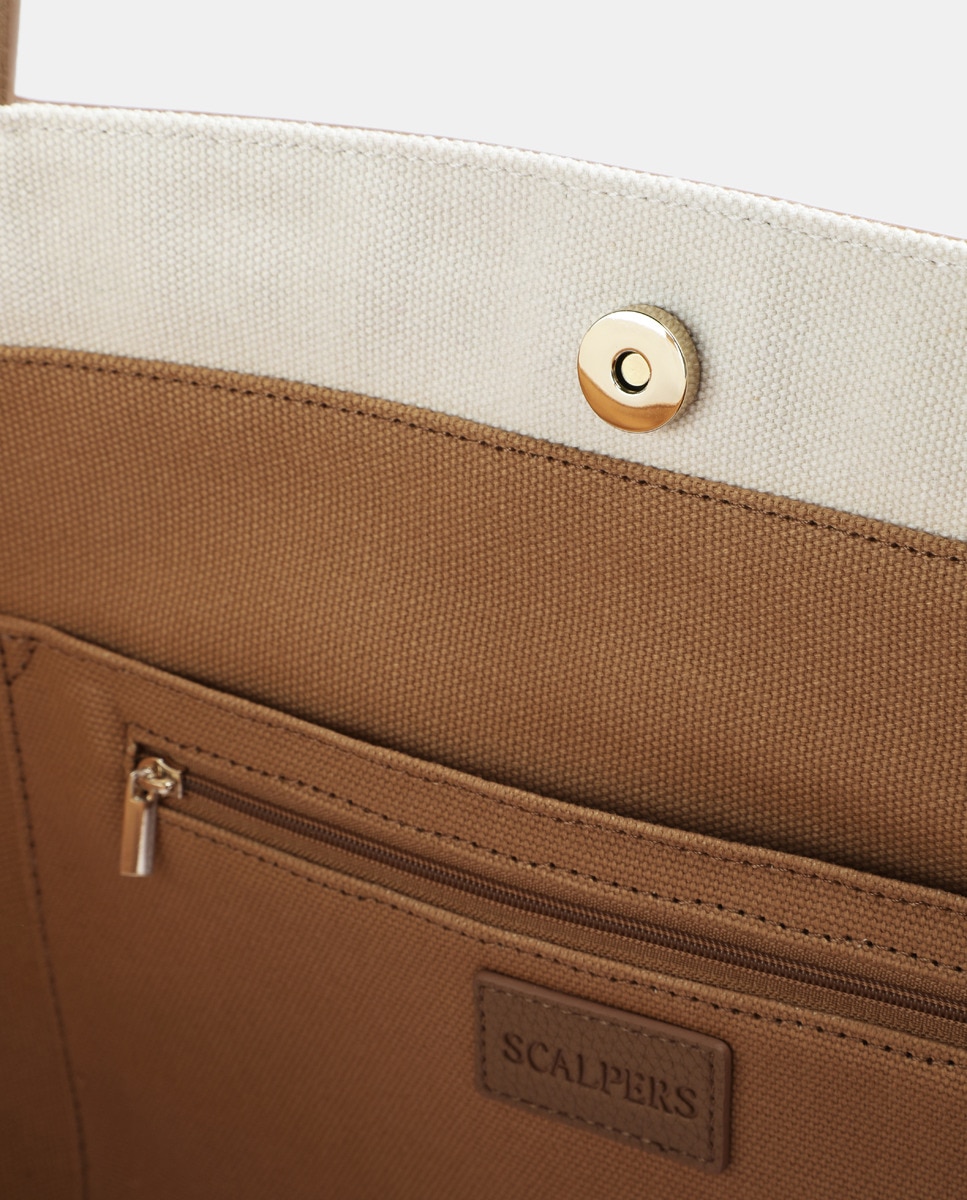 Mala de Ombro Fab Suncansp SP Bag - Cru Natural-6