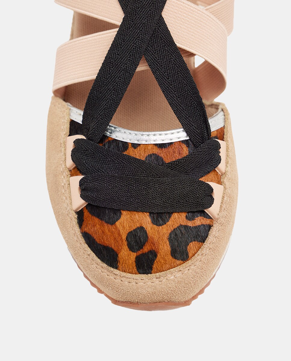 Rowlett Bambas Gioseppo Leopardo Sandalias Gioseppo Mujer Gioseppo