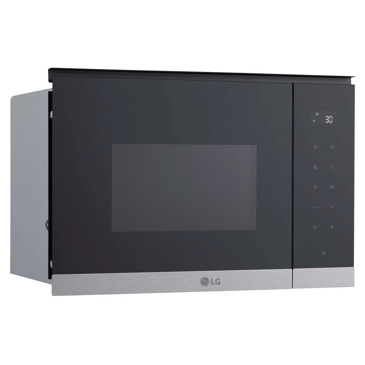 Micro-ondas Encastrável com Grill LG MG7Z2593B de 25 Litros - Preto Vidro preto-7