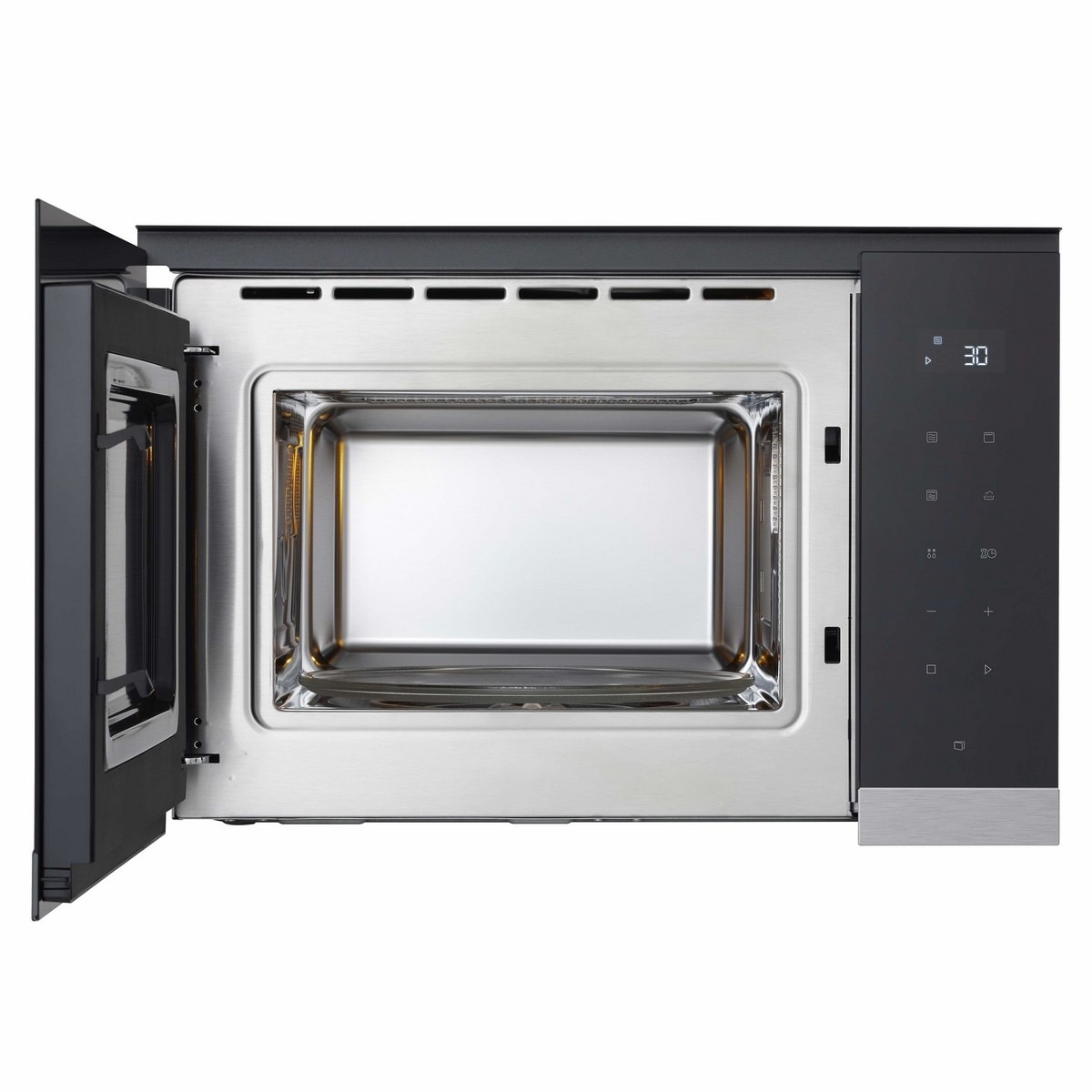 Micro-ondas Encastrável com Grill LG MG7Z2593B de 25 Litros - Preto Vidro preto-5