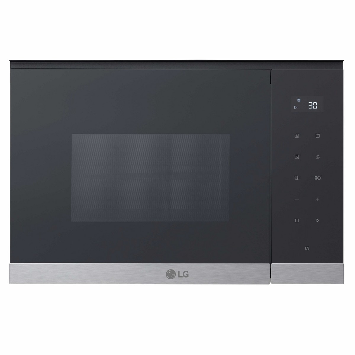 Micro-ondas Encastrável com Grill LG MG7Z2593B de 25 Litros - Preto Vidro preto-1