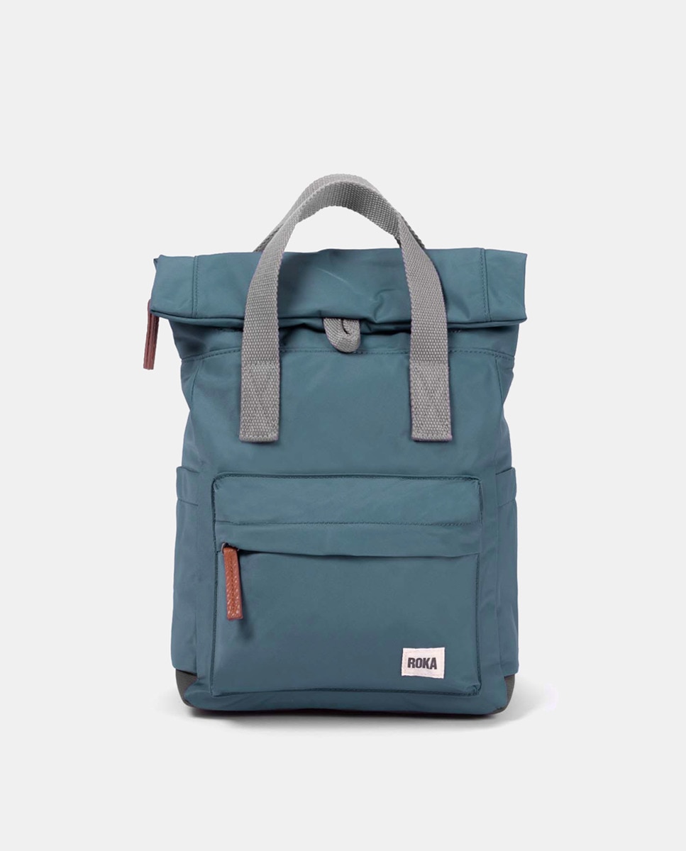 Mochila Unissexo Canfield B Pequena de Nylon Reciclado Repelente à Água - Azul Azul-1